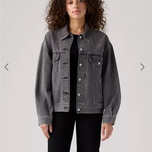 Levi's Charcoal Denim Jacket